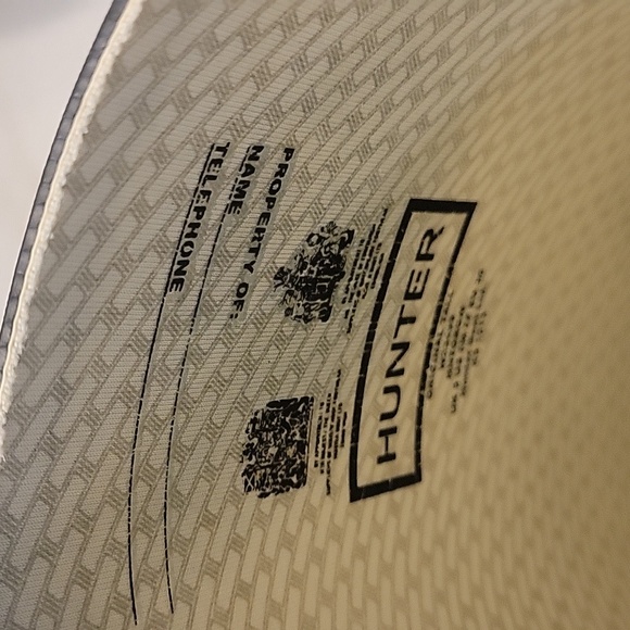 Hunter Classic Tall Black Rain Boots Size 7 - Picture 8 of 12